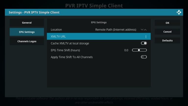 6IPTV Kodi EPG