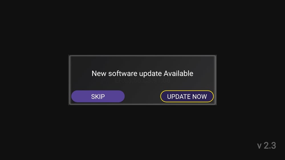 Flix IPTV Software Update